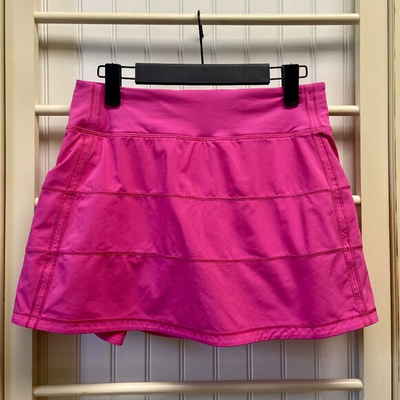 lululemon athletica Dresses & Skirts - Lululemon Pace Rival Skirt PINK Size 4 🩷